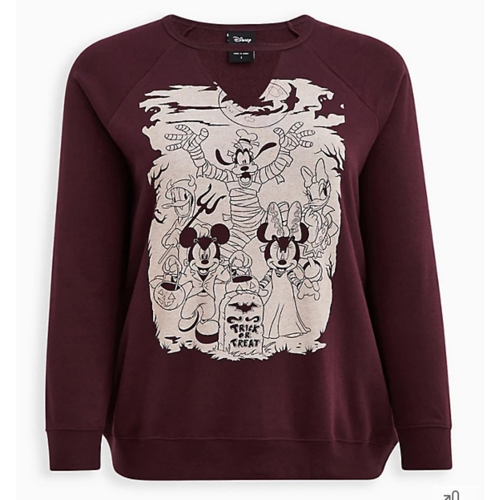 Disney Mickey and friends Halloween sweatshirt size 6X